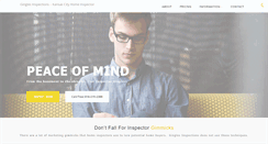 Desktop Screenshot of ginglesinspections.com